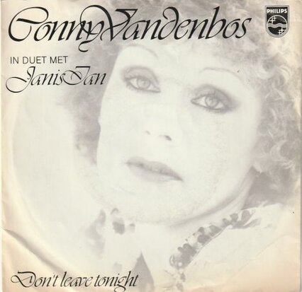 Conny van den Bos - Don't leave me tonight + Jaqueline (Vinylsingle)
