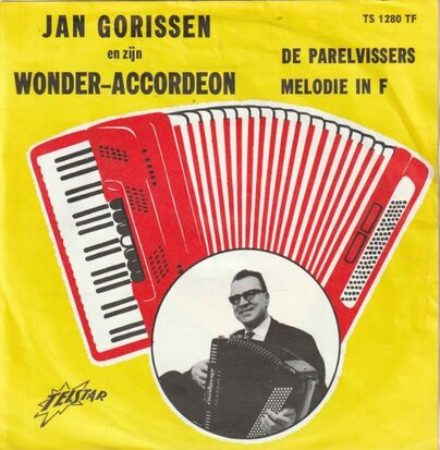 Jan Gorissen - De parelvissers + Melodie in F (Vinylsingle)