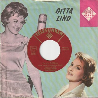 Gitta Lind - Kookie + Es war fruhling (Vinylsingle)