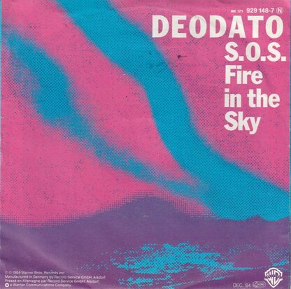 Deodato - SOS, Fire in the sky + East side strut (Vinylsingle)