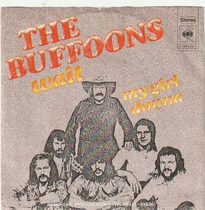 Buffoons - My girl Donna + Wait (Vinylsingle)