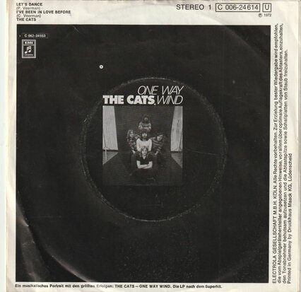 Cats - Let's dance + I've been in love before (Vinylsingle)