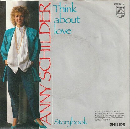 Anny Schilder - Think about love + Storybook (Vinylsingle)