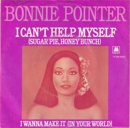 Bonnie Pointer - I can't help myself + I wanna make it (Vinylsingle)
