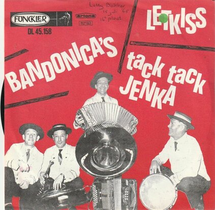 Bandonica's - Letkiss + Tack Tack Jenka (Vinylsingle)