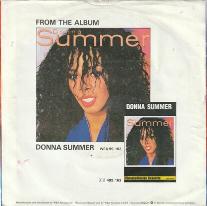 Donna Summer - The woman in me + Livin' in America (Vinylsingle)
