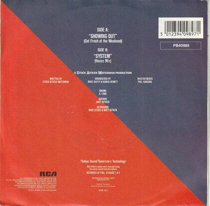 Mel & Kim - Showing out + System (Vinylsingle)