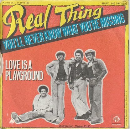 Real Thing - You'll Never Know What You're Missing + Love Is A Playground (Vinylsingle)