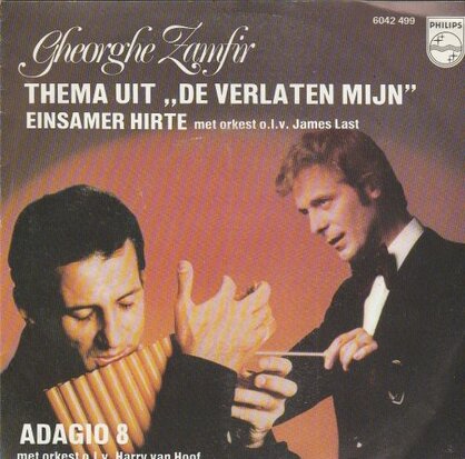 Gheorge Zamfir - Thema uit "De veralten mijn" + Adagio 8 (Vinylsingle)