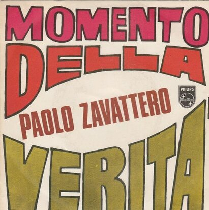 Paolo Zavattero - Il Mio Amico Martino + Momento Della Verita (Vinylsingle)