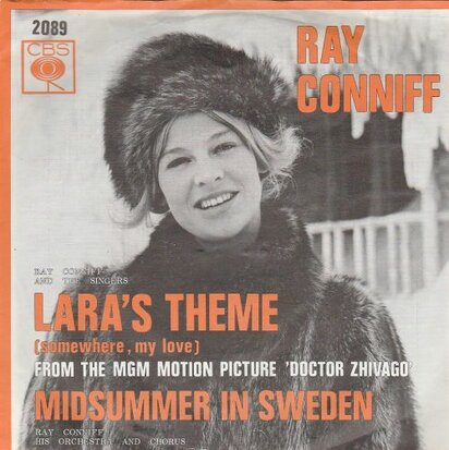 Ray Conniff - Lara's theme + Midsummer in Sweden (Vinylsingle)