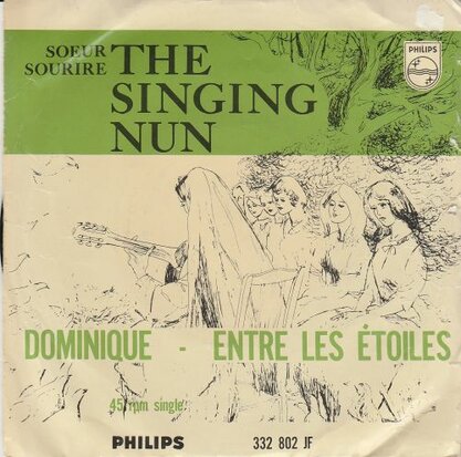 Singing Nun - Dominique + Entre les etoiles (Vinylsingle)