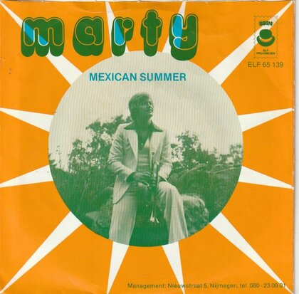 Marty - Mexican Summer + De Efteling (Vinylsingle)