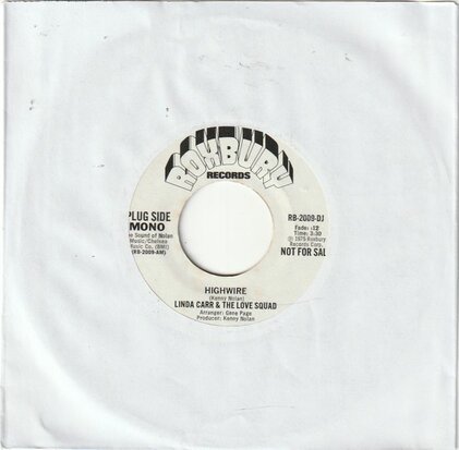 Linda Carr - Highwire + (mono version) (Vinylsingle)