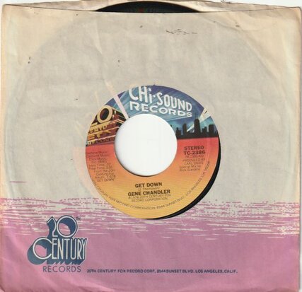 Gene Chandler - Get down + I'm the traveling kind (Vinylsingle)