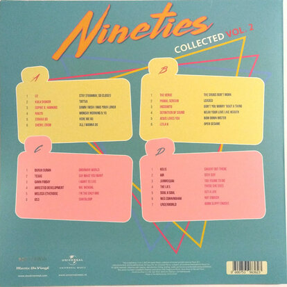 VARIOUS - NINETIES COLLECTED VOL. 2 -COLOURED- (Vinyl LP)