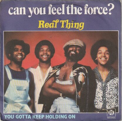 Real Thing - Can you feel the force + Children of the ghetto (Vinylsingle)