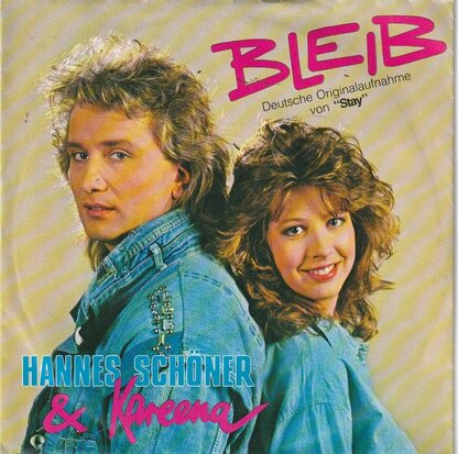 Hannes Schoner & Kareena - Bleib + Lieb mich bis zum morgen (Vinylsingle)