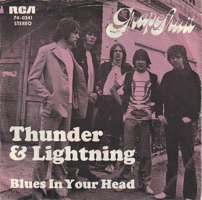 Grapefruit - Thunder & lightning + Blues in your head (Vinylsingle)