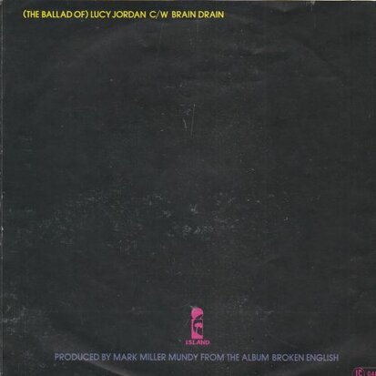 Marianne Faithfull - Ballad of Lucy Jordan + Brain drain (Vinylsingle)