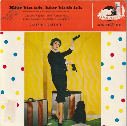 Caterina Valente - Hier Bin Ich Hier Bleib Ich (EP) (Vinylsingle)