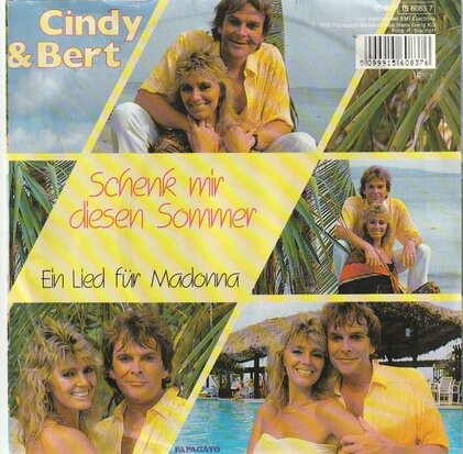 Cindy & Bert - Schenk Mir Diesen Sommer + Ein Lied Fur Madonna (Vinylsingle)
