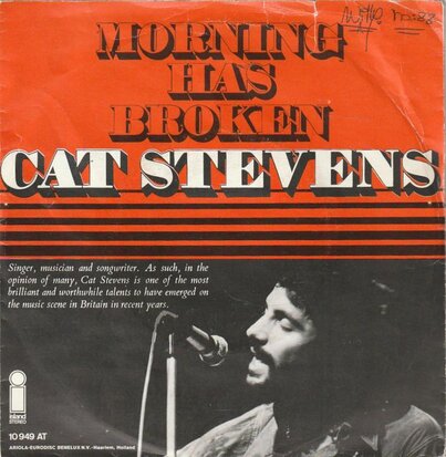 Cat Stevens - Morning has broken + I want to live in a wigam (Vinylsingle)