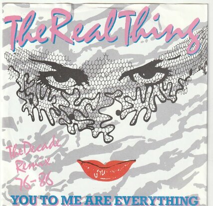 Real Thing - You to me are everything (86 remix) + Foot tap (Vinylsingle)