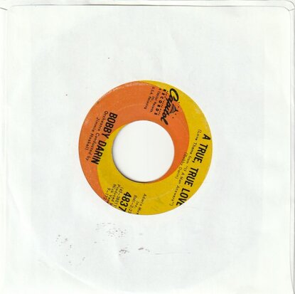 Bobby Darin - If a man answers + A true true love (Vinylsingle)