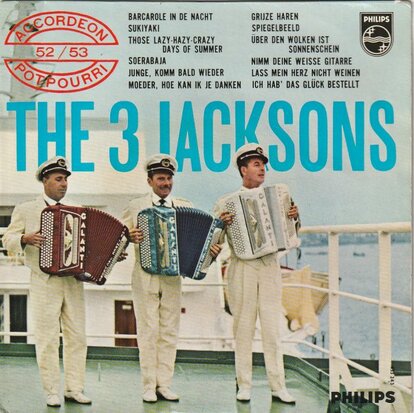 Three Jacksons - Accordeon potpourri nr 52 / 53 (Vinylsingle)