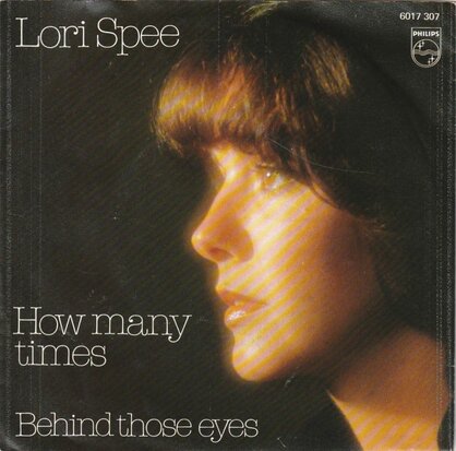 Lori Spee - How many times + Behind those eyes (Vinylsingle)