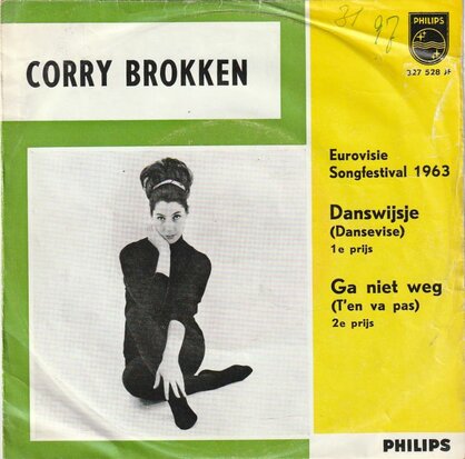 Corry Brokken - Danswijsje + Ga niet weg (Vinylsingle)