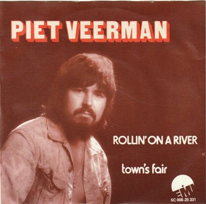 Piet Veerman - Rollin' on a river + Town's fair (Vinylsingle)