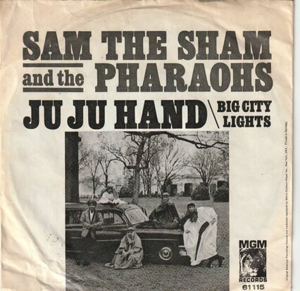 Sam the Sham - Ju ju hands + Haunted house (Vinylsingle)