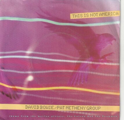 David Bowie - This is not America + (instr.) (Vinylsingle)