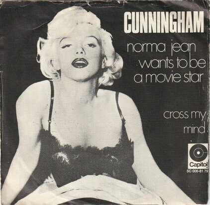 Cunningham - Norma Jean wants to be a moviestar + Croos my mind (Vinylsingle)