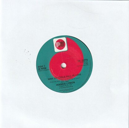 Frankie Lymon - Why do fools fall in love + I'm not a juvenile delinquent (Vinylsingle)