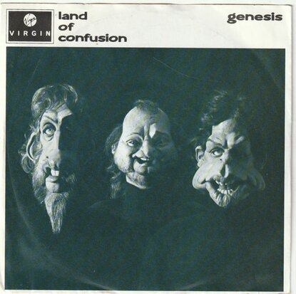 Genesis - Land of confusion + Feeding the fire (Vinylsingle)