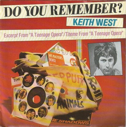 Keith West - Excerpts from A teenage Opera + Theme from A teenage Opera (Vinylsingle)