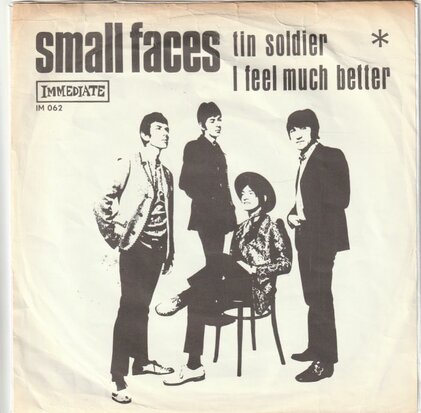 Small Faces - Tin soldier + I feel much better (Vinylsingle)