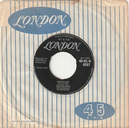 Slim Whitman - I'll take you home again, Kathleen + Careless love (Vinylsingle)