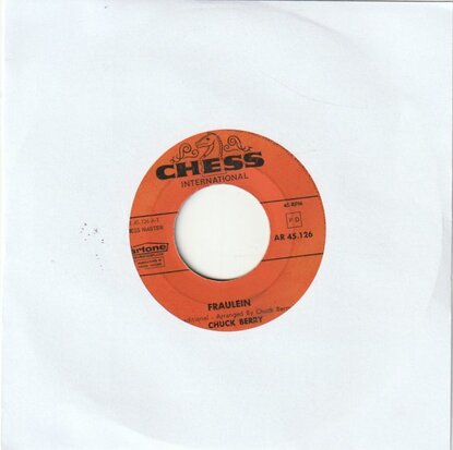 Chuck Berry - Fraulein + Lonely all the time (Vinylsingle)
