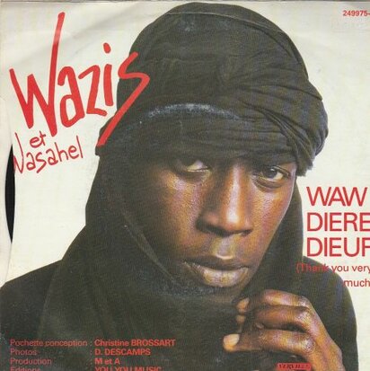 Wazis - Airport Love Story + Waw Diere Dieuf (Vinylsingle)