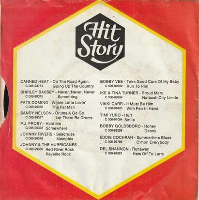 Shirley Bassey - Never, Never, Never + Something (Vinylsingle)