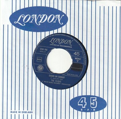 The Clique - Sugar On Sunday + Superman (Vinylsingle)