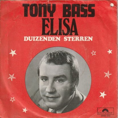 Tony Bass - Elisa + Duizenden sterren (Vinylsingle)