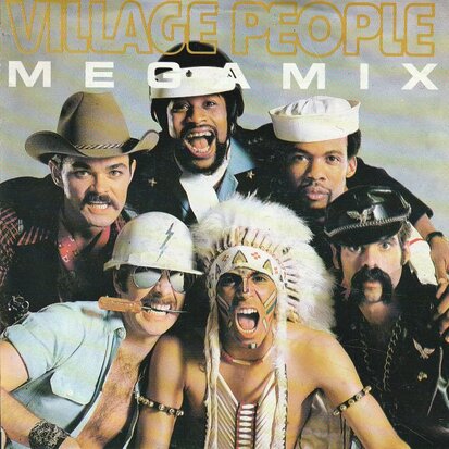 Village People - Megamix + YMCA (version 1989) (Vinylsingle)
