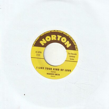 Warren Smith / Mack Vickery - I like your kind of love + Fool proof (Vinylsingle)