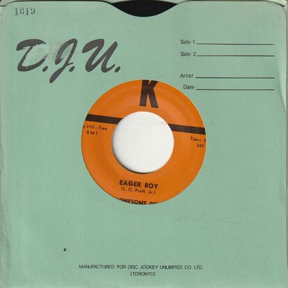 The Lonesome Drifter - Eager Boy + Tear Drop Valley (Vinylsingle)
