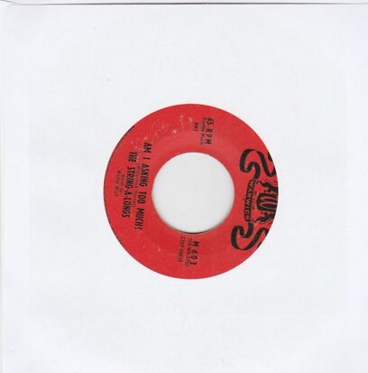 String A Longs - Wheels + Am I asking too much (Vinylsingle)